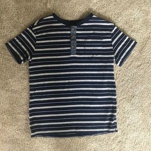 ❄Back to School Kids Striped Polo Tee